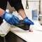 Gloveworks By Ammex Disposable Gloves, 3 mil Palm, Vinyl, Powder-Free, XL, 1000 PK, Blue IVBPF48100 - alternate 3